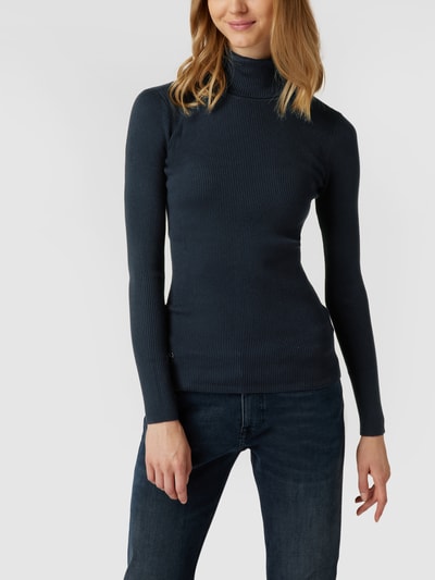 Lauren Ralph Lauren Rollkragenpullover mit Rippenstruktur Dunkelblau 4