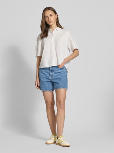 Marc O'Polo Denim Relaxed fit jeansbermuda met steekzakken Jeansblauw - 1