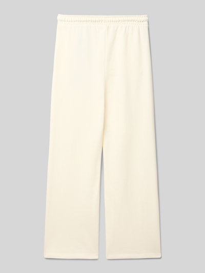 Guess Spodnie dresowe z elastycznym ściągaczem Écru 3