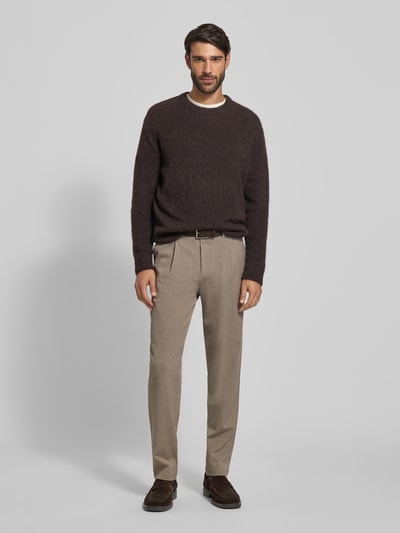 Matinique Stoffhose mit Gesäßtaschen Modell 'Kian' Beige 1