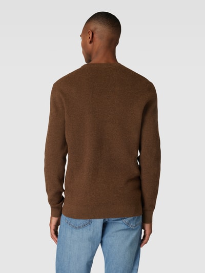 Esprit Collection Gebreide pullover met ribboorden Beige - 5