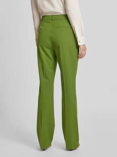 Christian Berg Woman Selection Bootcut pantalon met vaste persplooien Groen - 5