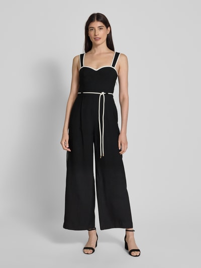 Forever New Jumpsuit met hartvormige hals Zwart - 4