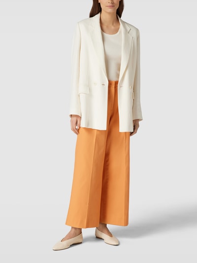 Weekend Max Mara Stoffen broek met persplooien, model 'VASTO' Oranje - 1