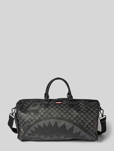 Sprayground Torba typu duffle bag z detalem z logo model ‘HANGOVER DRIP CHECK’ Czarny 2