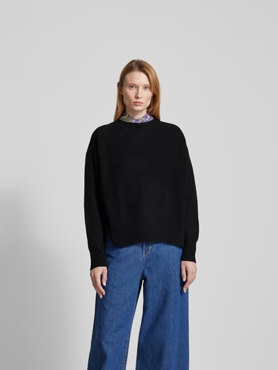 Closed Oversized Wollpullover aus reiner Wolle BLACK 4