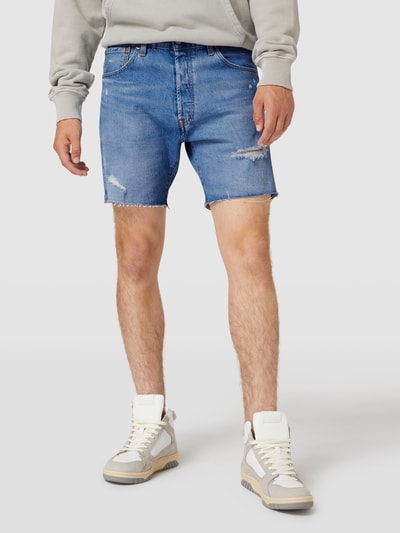 Levi's® Jeansshorts met labelpatch Jeansblauw - 4