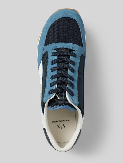 ARMANI EXCHANGE Sneaker mit Label-Print Marine 3