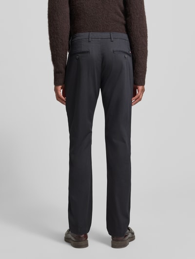 Tommy Hilfiger Regular fit chino van katoenmix, model 'DENTON' Marineblauw - 5