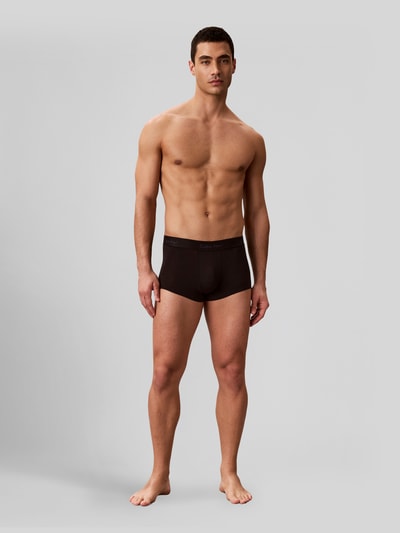Calvin Klein Underwear Obcisłe bokserki o kroju slim fit z mieszanka bawełny w zestaw 3 szt. Czarny 1