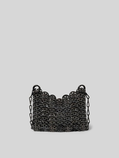 Rabanne Handtasche mit Paillettenbesatz Black 4
