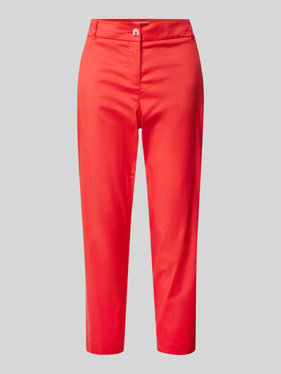 Christian Berg Woman Tapered Fit Chino mit verkürztem Schnitt Orange 2