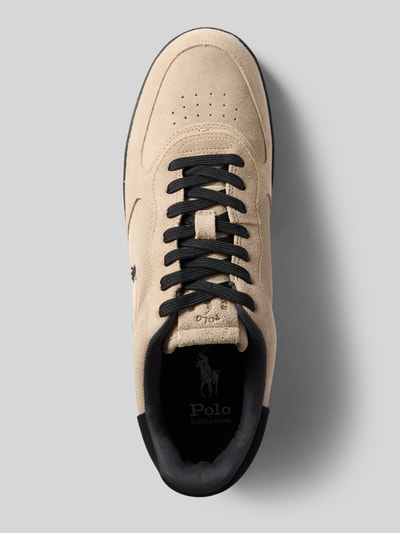Polo Ralph Lauren Sneaker aus reinem Leder mit Logo-Detail Black 3