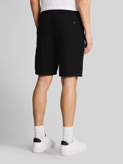 Tom Tailor Denim Regular Fit Bermudas aus Viskose-Leinen-Mix Black 5