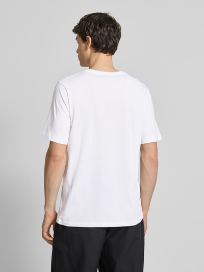 Jack & Jones Regular Fit T-Shirt mit Rundhalsausschnitt Weiss 5