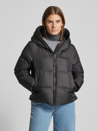 Marc O'Polo Regular Fit Puffer-Daunenjacke mit weichem Fleecefutter Black 4