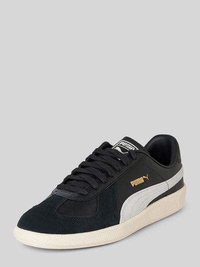 Puma Sneaker mit Label-Print Modell 'Army Trainer' Black 1