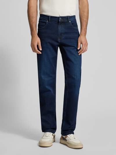 Christian Berg Men Regular Fit Jeans mit Eingrifftaschen Sky 4