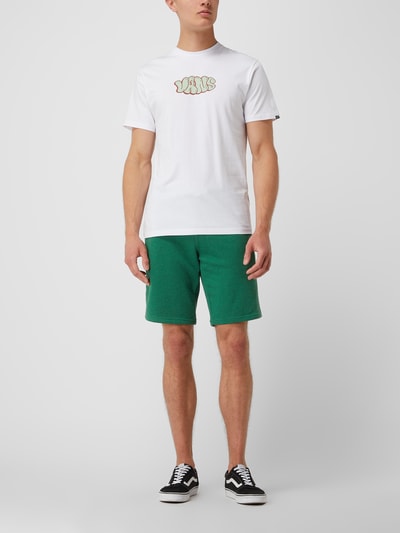 Superdry Sweatshorts mit Logo Hellgruen Melange 1