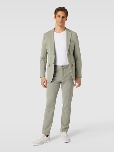 SELECTED HOMME Slim fit 2-knoops colbert, model 'CORBY' Lichtgroen - 1