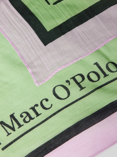 Marc O'Polo Schal mit Label-Schriftzug Pink Melange 2