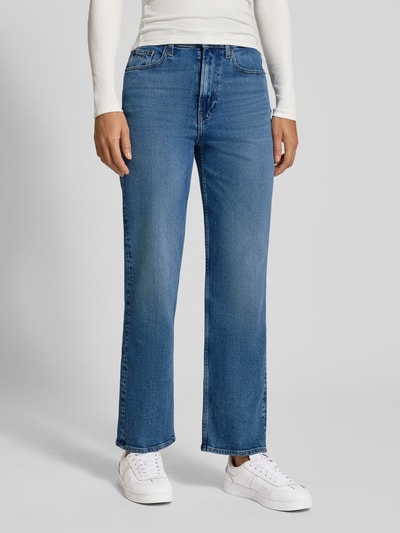 Tommy Jeans Straight Fit Jeans aus Baumwoll-Mix Modell 'LAYLA' Jeansblau 4