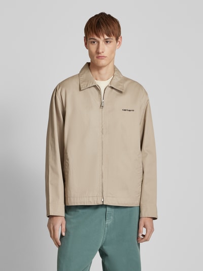 Carhartt Work In Progress Jack met labelstitching Beige - 4