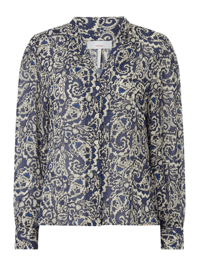 Cinque Bluse aus Viskose Modell 'Pritty' Bleu 1