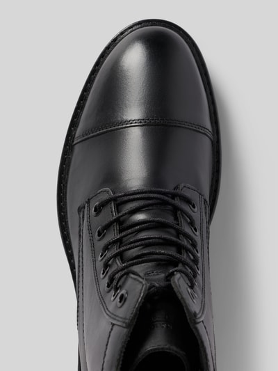 Jack & Jones Veterlaarzen met gestructureerde zool, model 'WENTWORTH' Zwart - 3