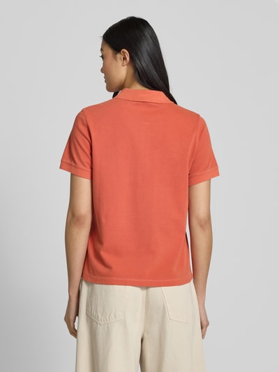 Marc O'Polo Regular Fit Poloshirt aus Light Piqué-Jersey Orange 5