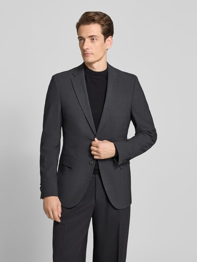 BOSS Slim Fit Anzugsakko aus Schwurwoll-Mix Modell 'H-HARVEY-MM-C-NF' Anthrazit 4