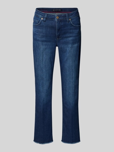 Raffaello Rossi Regular Fit Jeans mit 5-Pocket-Design Modell 'Vic 6/8' Dunkelblau 2