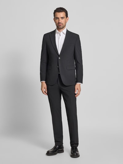 BOSS Slim Fit Anzugsakko aus Schwurwoll-Mix Modell 'H-HARVEY-MM-C-NF' Black 1