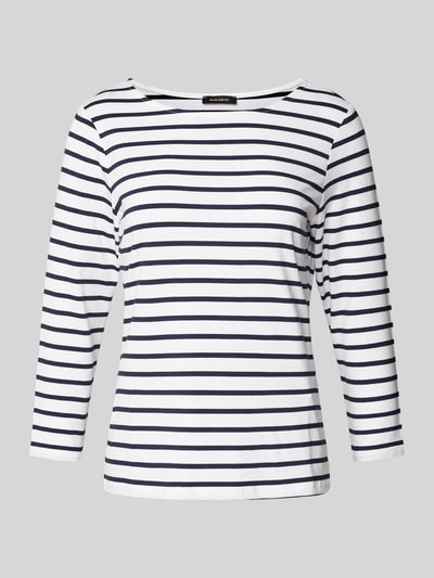 More & More Shirt met 3/4-mouwen Marineblauw - 2