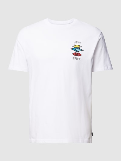 Rip Curl T-shirt met ronde hals, model 'SEARCH ICON' Wit - 2