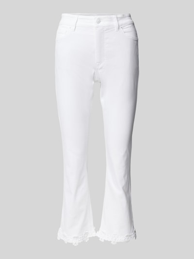 Raffaello Rossi Slim Fit Jeans mit verkürztem Schnitt Modell 'VIC' Weiss 2