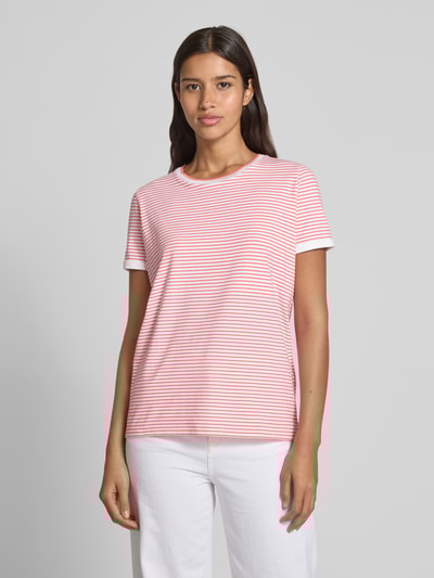 BOSS T-Shirt mit Rundhalsausschnitt Modell 'EMASA' Pink 4
