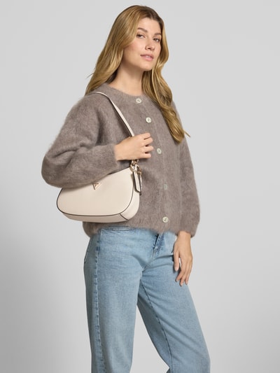 Guess Torebka z aplikacją z logo model ‘CALISTA’ Écru 1