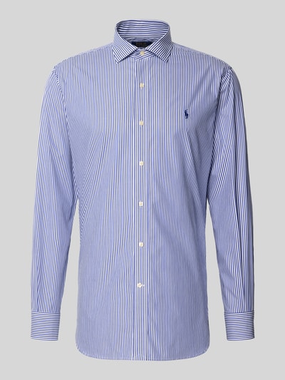 Polo Ralph Lauren Koszula biznesowa o kroju regular fit z wyhaftowanym logo Królewski niebieski 2