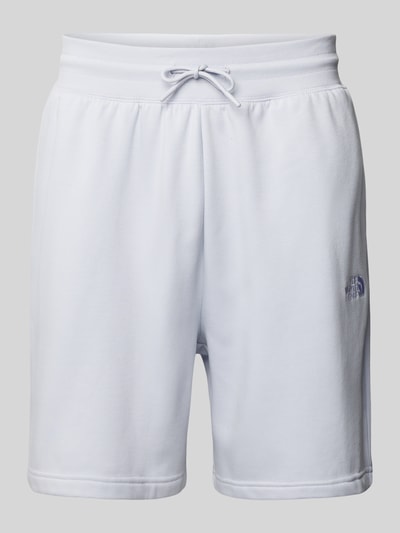 The North Face Relaxed fit sweatshorts met labelstitching Lichtgrijs - 2