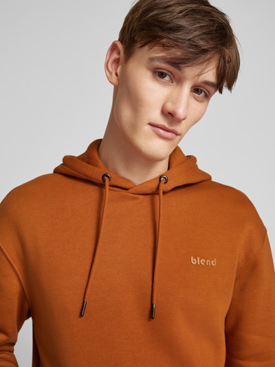 Blend Hoodie mit Kapuze Modell 'Downton' Cognac 3