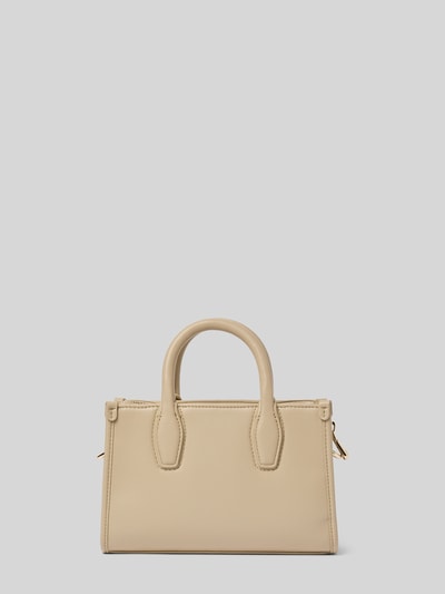 BOSS Torba tote mini z aplikacją z logo z metalu model ‘SANDY’ Szarobrązowy 4