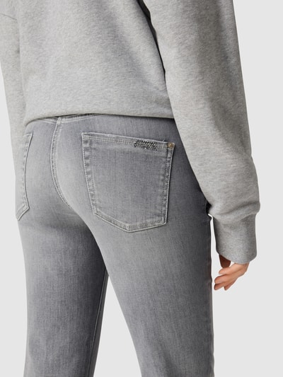 Cambio Low rise jeans met straight fit Lichtgrijs - 3