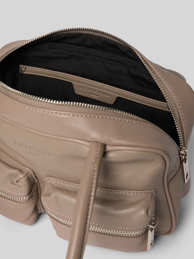 LIEBESKIND BERLIN Schoudertas met reliëflogo, model 'Jil' Taupe - 5