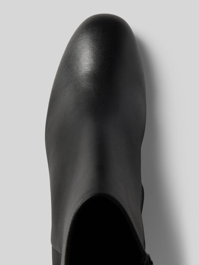 Högl Ankle Boots aus Leder mit Blockabsatz Black 3