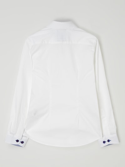 G.O.L. Super Slim Fit Hemd mit Stretch-Anteil  Weiß 3