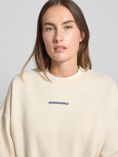Armedangels Oversized sweatshirt van puur biologisch katoen, model 'ALIZAA CHAANGE' Offwhite - 3