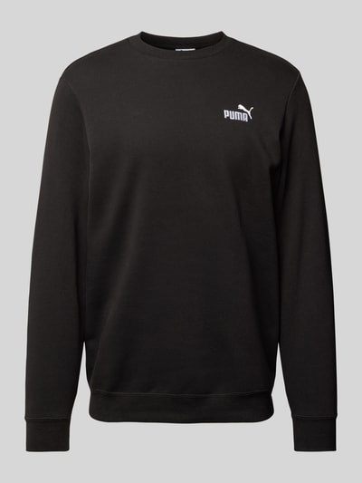 PUMA PERFORMANCE Sweatshirt mit Label-Stitching Black 1