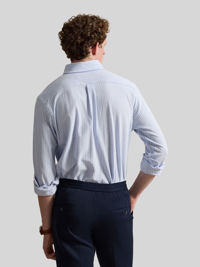 Polo Ralph Lauren Regular Fit Freizeithemd aus reiner Baumwolle Hellblau 5