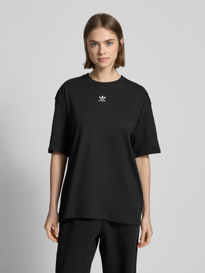 adidas Originals Oversized T-Shirt mit Logo-Stitching Black 4